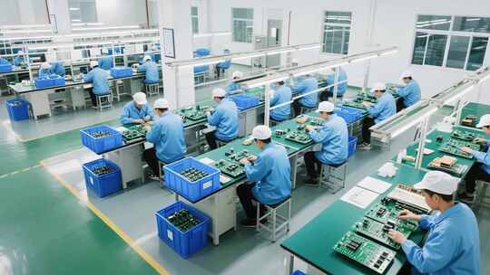 中國(guó)電子產(chǎn)品裝配工人 數(shù)字化浪潮中的無(wú)聲工匠